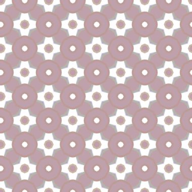 Geometrik şekilli kusursuz desen vektör çizimi
