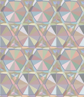 Geometrik şekilli kusursuz desen vektör çizimi