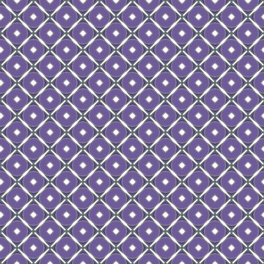 Geometrik şekilli kusursuz desen vektör çizimi