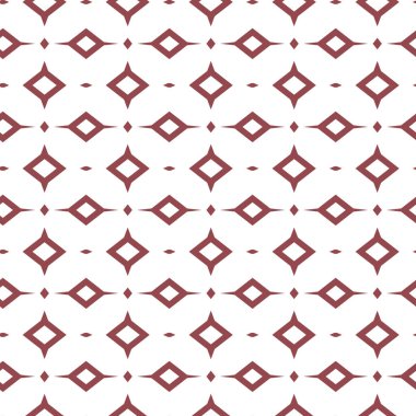 Geometrik şekilli kusursuz desen, vektör illüstrasyonu