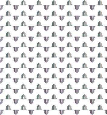 Geometrik şekilli kusursuz desen, vektör illüstrasyonu