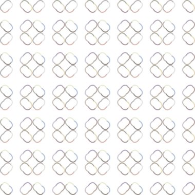 Geometrik şekilli kusursuz desen vektör çizimi