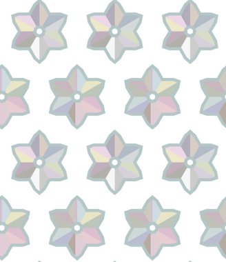 Geometrik şekilli kusursuz desen vektör çizimi