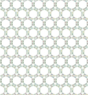 Geometrik şekilli kusursuz desen, vektör illüstrasyonu