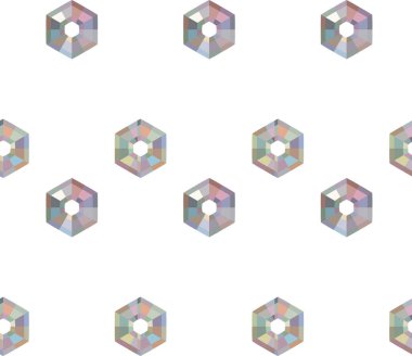 Geometrik şekilli kusursuz desen vektör çizimi