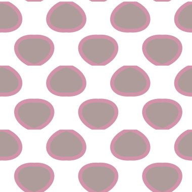 Geometrik şekilli kusursuz desen, vektör illüstrasyonu