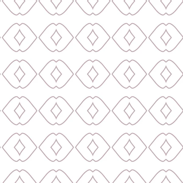 Seamless Pattern Geometric Shapes Vector Illustration — Stock Vector