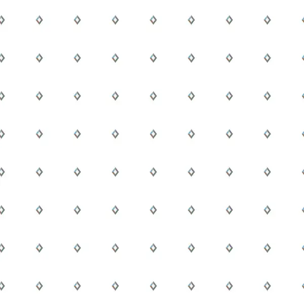 Nahtloses Muster Mit Geometrischen Formen Vektorillustration — Stockvektor