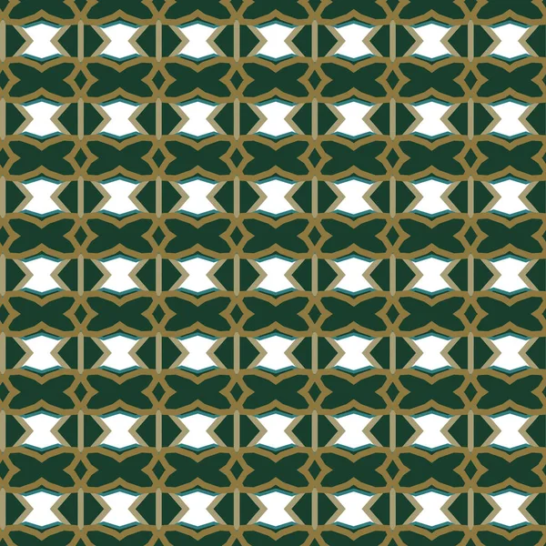 Patrón Ornamental Geométrico Sin Costuras Fondo Abstracto — Vector de stock