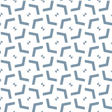 Geometrik şekilli kusursuz desen, vektör illüstrasyonu