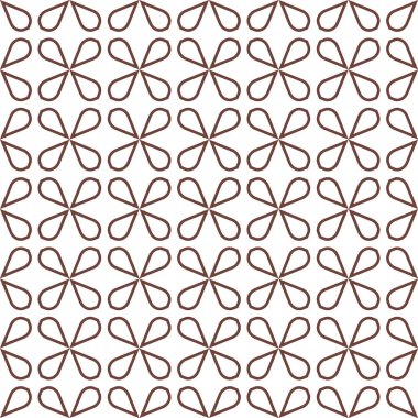 Geometrik şekilli kusursuz desen vektör çizimi
