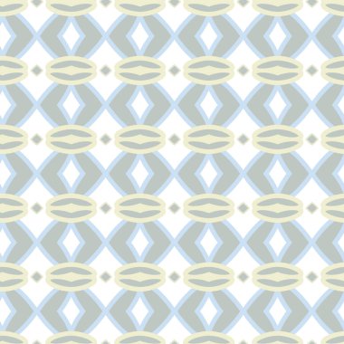 Geometrik şekilli kusursuz desen vektör çizimi