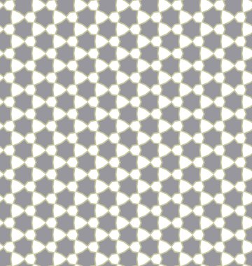 Geometrik şekilli kusursuz desen vektör çizimi