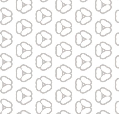 Geometrik şekilli kusursuz desen, vektör illüstrasyonu