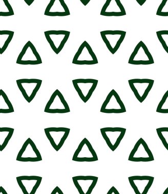 Geometrik şekilli kusursuz desen, vektör illüstrasyonu