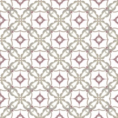 Geometrik şekilli kusursuz desen vektör çizimi