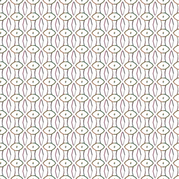 Seamless Pattern Geometric Shapes Vector Illustration — Stock Vector