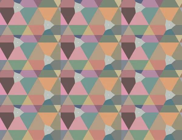 Naadloos Geometrisch Ornamentspatroon Abstracte Achtergrond — Stockvector