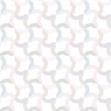 Geometrik şekilli kusursuz desen vektör çizimi