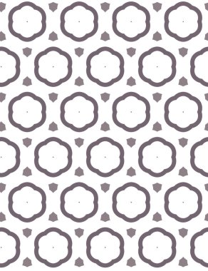 Geometrik şekilli kusursuz desen vektör çizimi