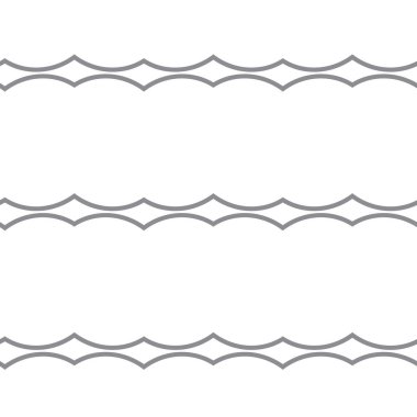 Geometrik şekilli kusursuz desen, vektör illüstrasyonu