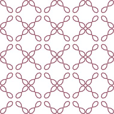 Geometrik şekilli kusursuz desen vektör çizimi