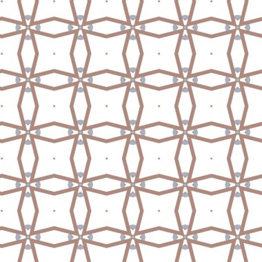 Geometrik şekilli kusursuz desen vektör çizimi