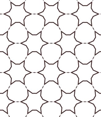 Geometrik şekilli kusursuz desen vektör çizimi