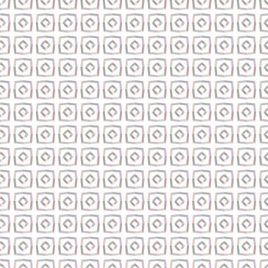Geometrik şekilli kusursuz desen, vektör illüstrasyonu