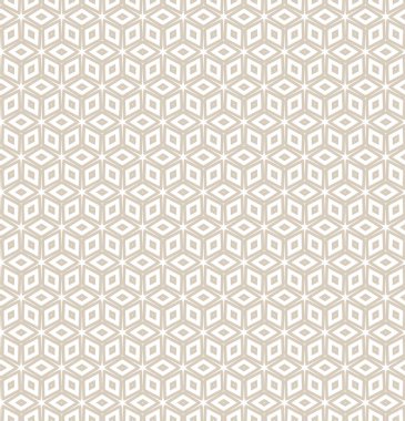 Geometrik şekilli kusursuz desen vektör çizimi