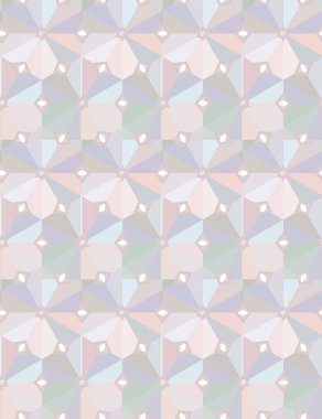 Geometrik şekilli kusursuz desen vektör çizimi