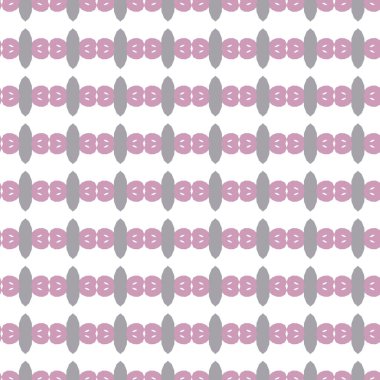 Geometrik şekilli kusursuz desen, vektör illüstrasyonu