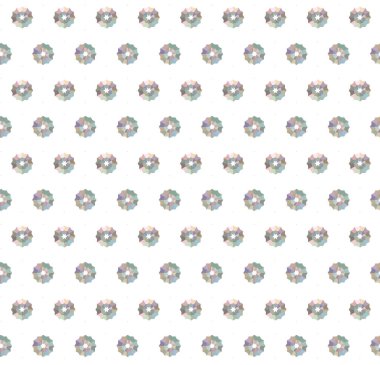 Geometrik şekilli kusursuz desen, vektör illüstrasyonu