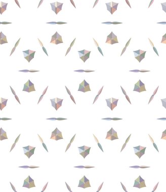 Geometrik şekilli kusursuz desen vektör çizimi