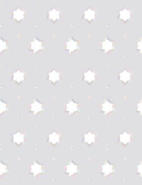 Geometrik şekilli kusursuz desen vektör çizimi