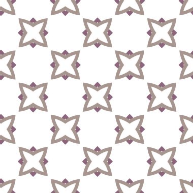 Geometrik şekilli kusursuz desen, vektör illüstrasyonu