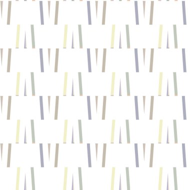 Geometrik şekilli kusursuz desen vektör çizimi