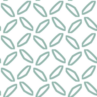 Geometrik şekilli kusursuz desen, vektör illüstrasyonu