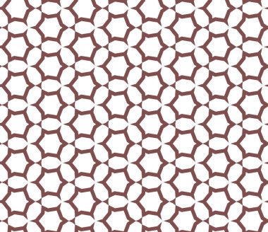 Geometrik şekilli kusursuz desen vektör çizimi