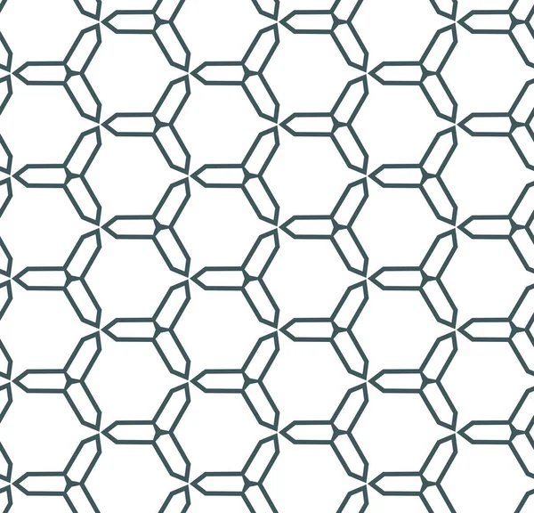 Nahtlose Geometrische Ornamentmuster Abstrakter Hintergrund — Stockvektor