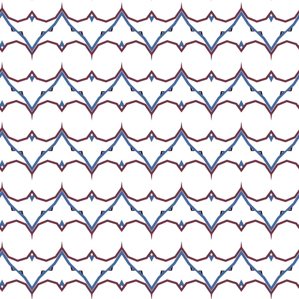 Nahtlose Muster Mit Geometrischen Formen Vektorillustration — Stockvektor