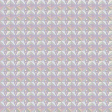 Geometrik şekilli kusursuz desen, vektör illüstrasyonu