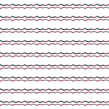 Geometrik şekilli kusursuz desen vektör çizimi