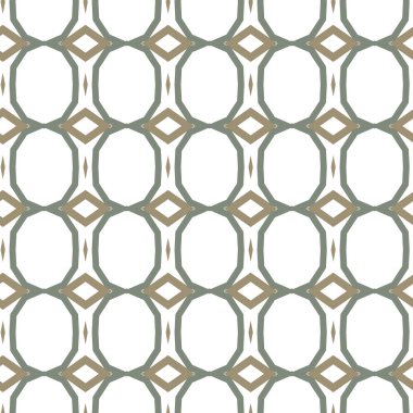 Geometrik şekilli kusursuz desen vektör çizimi