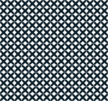 Geometrik şekilli kusursuz desen, vektör illüstrasyonu