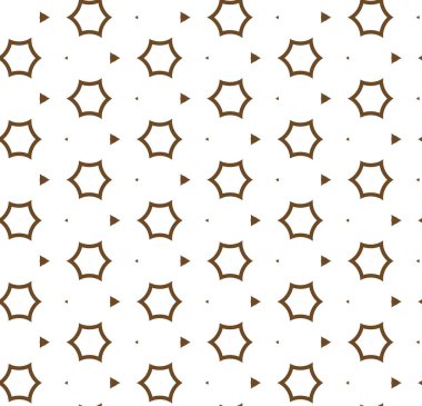 Geometrik şekilli kusursuz desen vektör çizimi