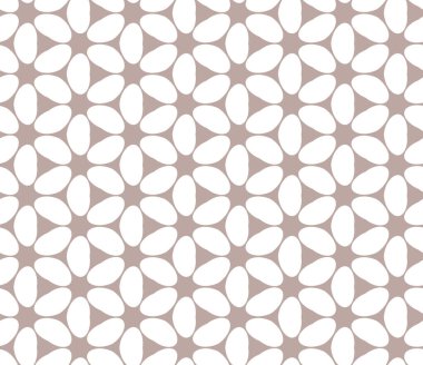 Geometrik şekilli kusursuz desen, vektör illüstrasyonu