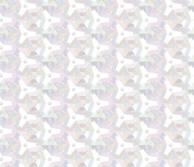 Geometrik şekilli kusursuz desen, vektör illüstrasyonu