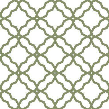 Geometrik şekilli kusursuz desen, vektör illüstrasyonu