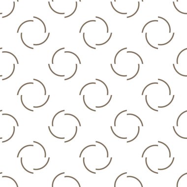 Geometrik şekilli kusursuz desen, vektör illüstrasyonu